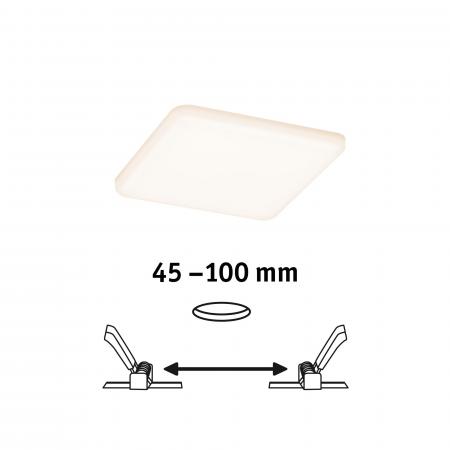 Paulmann 92394 EB Panel Veluna VariFit IP44 8,5W 3000K 125x125mm Kunststoff