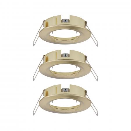 Paulmann 92483 EBL Choose 3er Spot starr max 3x10W 230V 51mm Messing geb Alu