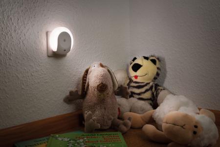 Paulmann 92495 AS Horby rund Nachtlicht Stecker weiß 3000K - Assistance-Leuchte