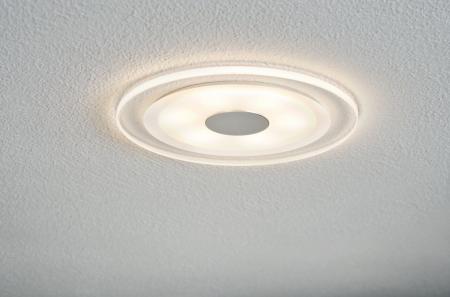 Paulmann 92543 Premium Einbauleuchte Set Whirl rund LED 3x6W 150mm Alu gedreht/Satin