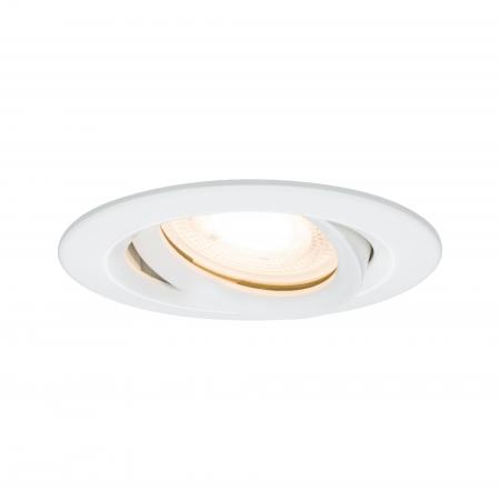 Paulmann 92897 Einbauleuchte Set Nova Plus IP65 schwenkbar LED 1x 7W GU10 Weiß