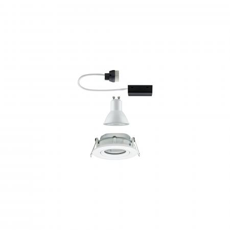 Paulmann 92897 Einbauleuchte Set Nova Plus IP65 schwenkbar LED 1x 7W GU10 Weiß