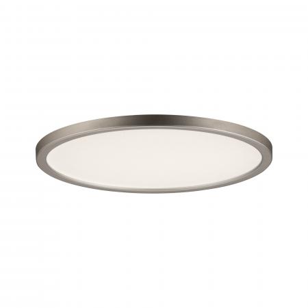 Paulmann 92946 Einbauleuchte Set Panel Areo rund IP23 LED 12W 3000K 180mm Nickel matt