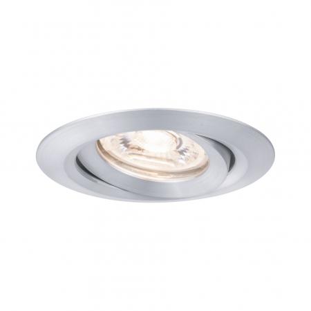 Paulmann 92974 EBL Set Nova mini Plus Coin EasyDim schwenkb 1x4,2W 2700K 230V Alu gedr/Alu