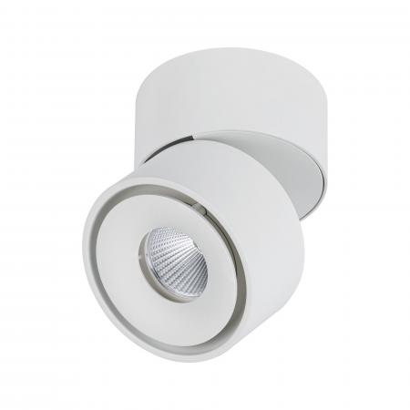 Beweglicher LED-Deckenstrahler Spircle 8W 36° 3000K 230/40V Weiß matt/Alu Paulmann 93373
