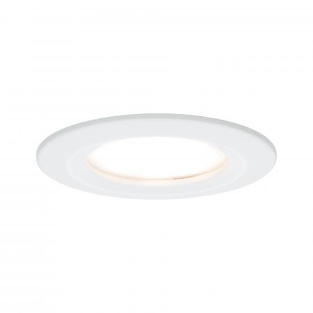 Paulmann 93495 Einbauleuchte Set Nova Coin 3-stepdim rd starr LED 6.5W 2700K Weiß/Alu