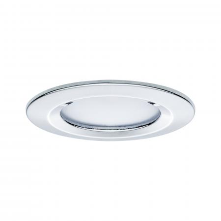 Paulmann 93499 Einbauleuchte Set Nova Coin 3-stepdim rd starr LED 3x6.5W 2700K Chrom/Alu