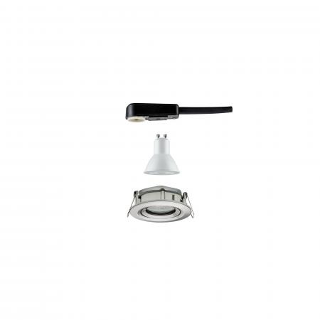 Paulmann 93671 Einbauleuchte Nova Plus IP65 schwenkbar 1x6W 4000K GU10 Eisen geb