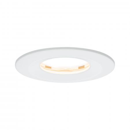Paulmann 93881 Einbauleuchte Set Nova Plus Coin dim rund starr IP65 LED 6.8W Weiß/Alu