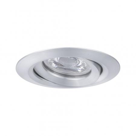 Paulmann 94296 EBL Nova mini Coin rund schwenkbar LED 1x4W 310lm Alu gedreht/Alu