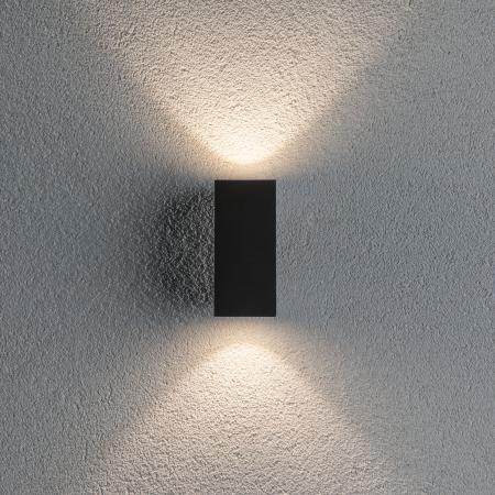 Paulmann 94328 Outdoor 230V ABL Flame 2x3W IP54 3000K Alu Dark Grey