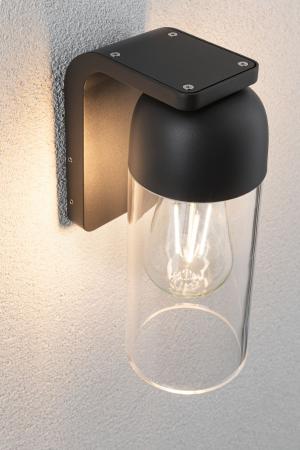 Paulmann 94399 Outdoor 230V Wandleuchte IP54 E27 Alu Dark Grey