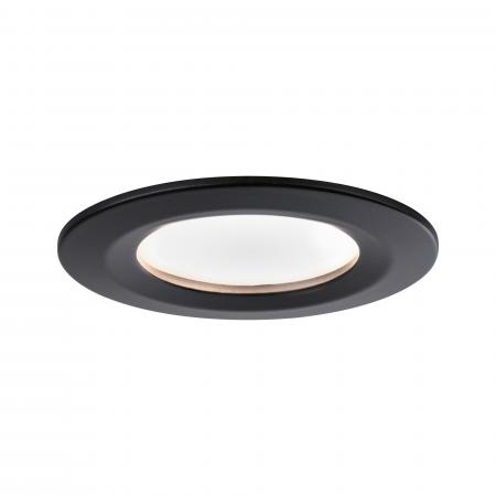 Paulmann 94474 EBL Nova Coin 3-stepdim rd starr LED 3x6,5W 2700K 230V Schwarz matt/Alu