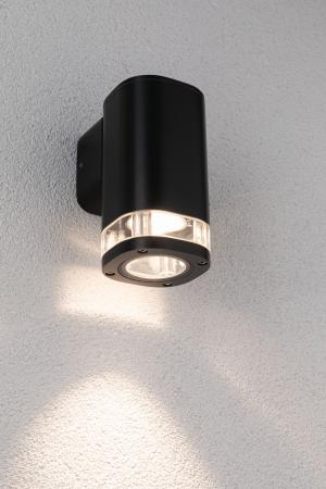 Paulmann 94718 Außenwandleuchte Colum seewasserresistent Spritzwasser geschützt Anthrazit Aluminium