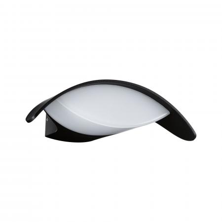 Paulmann 94765 LED Außenwandleuchte Mesana IP44 240x165mm 3000K 12W 800lm 230V Anthrazit Aluminium