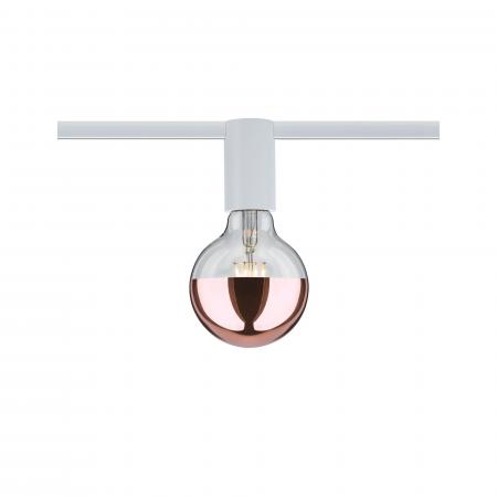 Paulmann 94974 URail Ceiling Socket max1x20W E27 Weiß 230V Metall