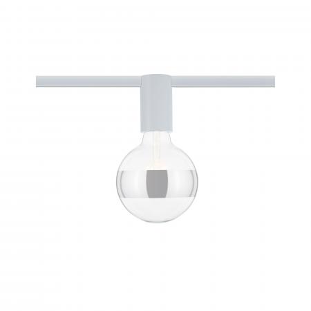 Paulmann 94974 URail Ceiling Socket max1x20W E27 Weiß 230V Metall