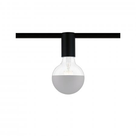 Paulmann 94975 URail Ceiling Socket max1x20W E27 Schwarz 230V Metall