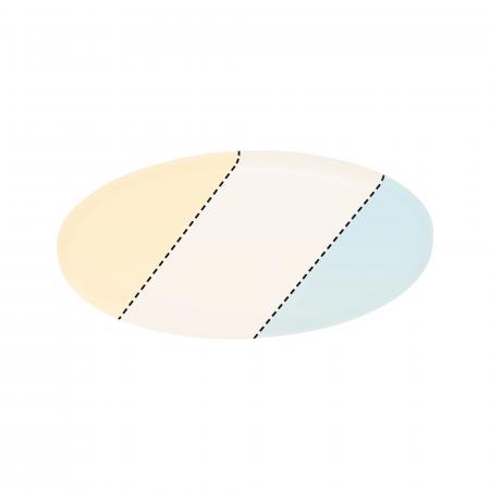 Paulmann 95382 EB Panel Veluna VariFit IP44 17W 3 Step CCT 215mm Kst