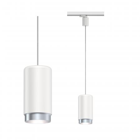 Paulmann 95404 ProRail3 Pendel Corus E27 max. 50W dimmbar Weiß