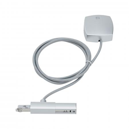 Paulmann 95416 Urail Einspeise Kabel Chrom matt max. 1000W 2000mm 230V