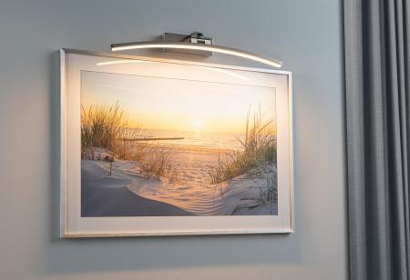 Paulmann 95558 LED Bilderleuchte Bento Alu gebürstet 50cm warmweißes Licht - Assistance-Leuchte