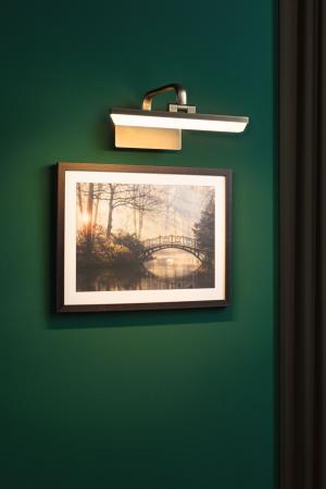 Paulmann 95568 LED Bilderleuchte Renan altmessing 30cm warmweißes Licht - Assistance-Leuchte