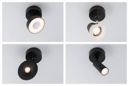 Paulmann 96822 URail Scheinenstrahler Base Schwarz 230V