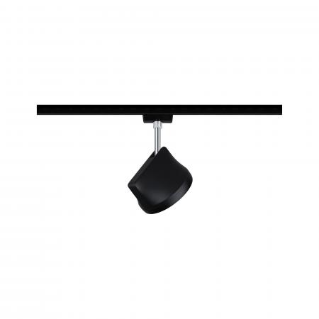Paulmann 96942 URail Spot Arena 1x15W schwarz matt/ chrom 230V Metall 4000K dimmbar