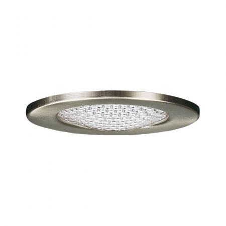 Paulmann 98449 Möbel Einbauleuchte Schutzglas strukturiert max.20W 12V G4 66mm Eisen