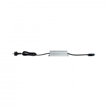 Paulmann 98850 Outdoor Plug & Shine Power Supply IP67 230/24V DC 150W Silber Alu