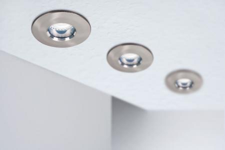 Aktion: Nur noch angezeigter Bestand verfügbar - Paulmann 99342 Premium Einbauleuchte starr IP65 max.35W 12V GU5.3 Chrom -