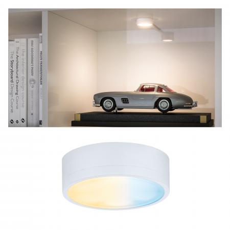 Paulmann 99954 Clever Connect Spot Medal 2W 2700-6500K tunable White 12V Weiß matt/Kunststoff