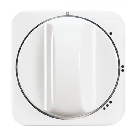 Busch-Jaeger 2542 DR/01-214 Zentralscheibe mit Drehgriff mit Aufdruck