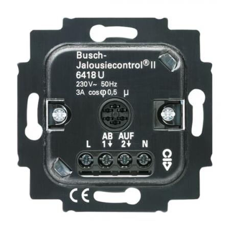 Busch-Jaeger 6418 U Jalousie-Basis-Einsatz 2-Draht Jalousie-Einsatz