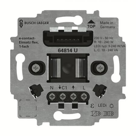 Busch-Jaeger 64814 U U e-contact-Eins. flex 1-f