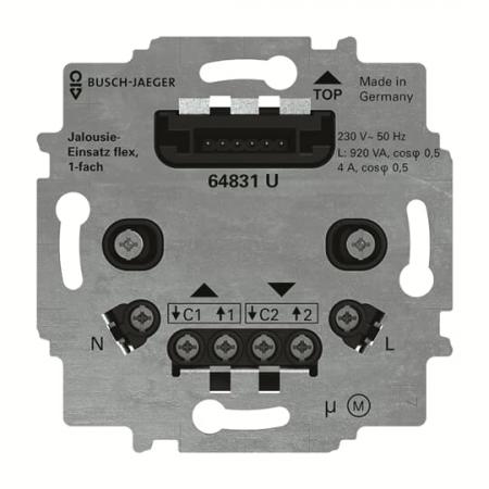 Busch-Jaeger 64831 U U Jalousie-Einsatz flex 1-fach