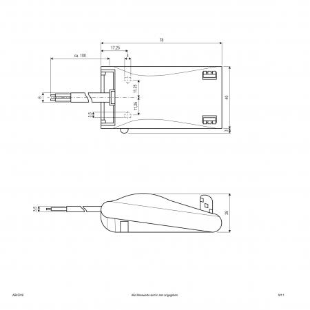 EVN Anschlussbox mit 3-fach Klemme AB45016