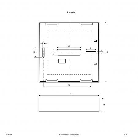 EVN LED Anbaupanel, dimmbar ADQ170125