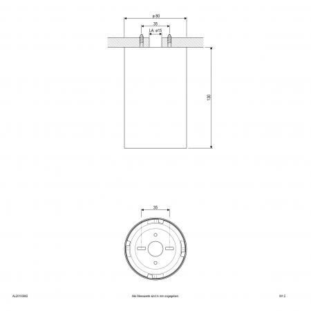EVN LED Deckenanbauleuchte, IP20 AL20100902