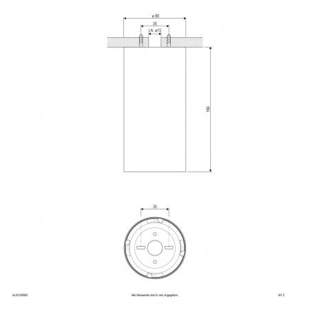 EVN LED Deckenanbauleuchte, IP20 AL20180902