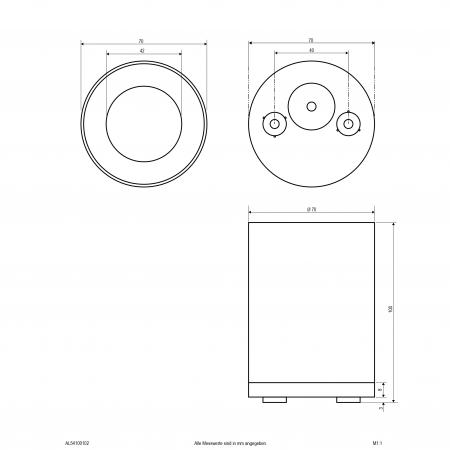 EVN LED Deckenanbauleuchte, IP54 AL54100102