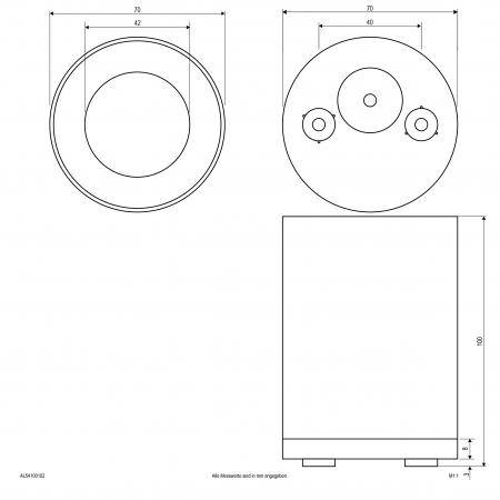 EVN LED Deckenanbauleuchte, IP54 AL54101502