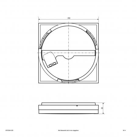 EVN LED Anbaupanel mit einstellbarer Farbtemperatur AP35304125S
