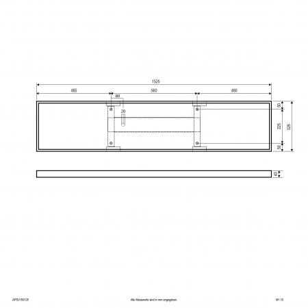 EVN LED Deckenanbaupanel APSU150125