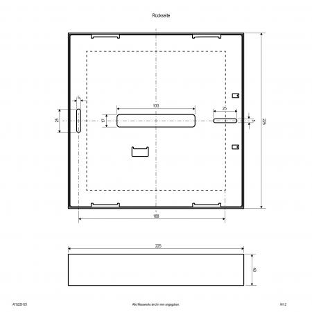 EVN LED Anbaupanel, dimmbar ATQ220125