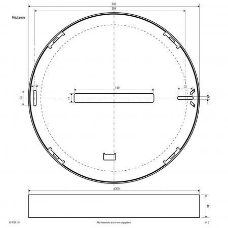 EVN LED Anbaupanel, dimmbar ATR300125