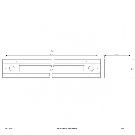 EVN LED Anbauleuchte direkt/indirekt, IP20 BALR12500140