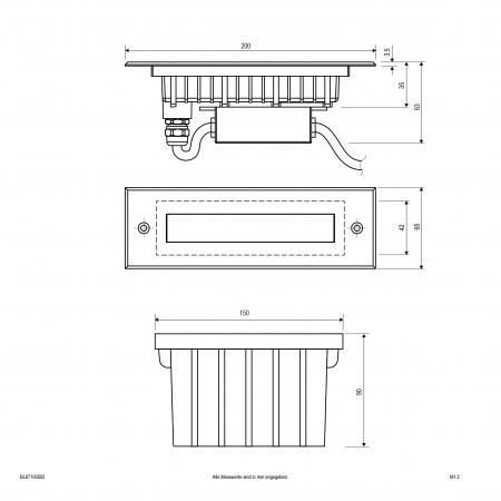 EVN LED Bodeneinbauleuchte, IP67 BL67100502