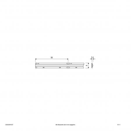 EVN Niedervolt COB LED-Strip, IP20, kürzbar C20242401027